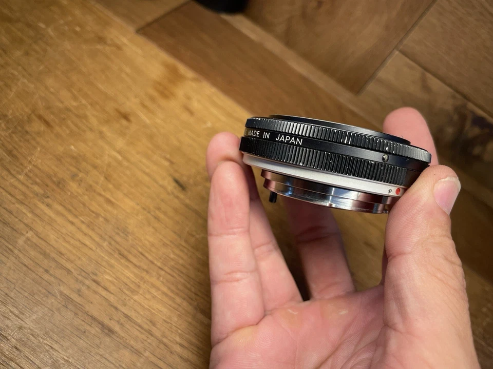 *Near Mint* Minolta Rokkor TD 45mm F/2.8 Pancake Very Slim Lens SR Mount From JP - Image 3 of 4