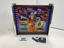 Bally Six Million Dollar Man Pinball Head LED Display light box