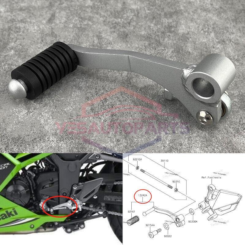 Left Gear Shift Shifter Lever Pedal For KAWASAKI NINJA 250R/300