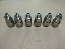 Foster 210M-2903 1/8" Male NPT Fittings Coupler lot of 6 S/S