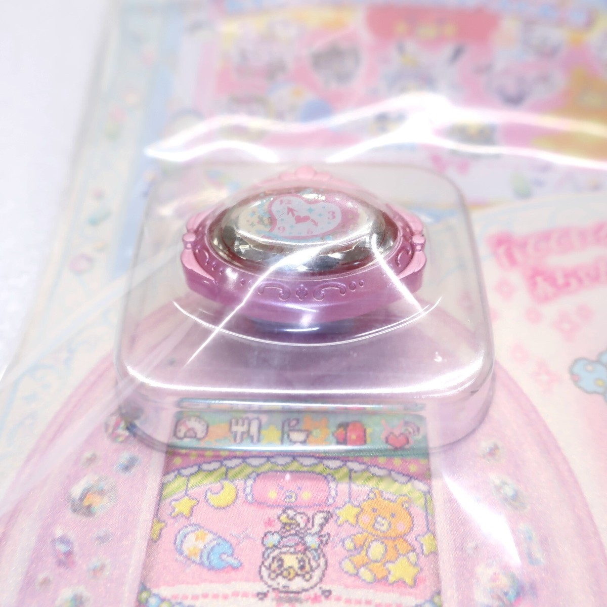 Bandai Tamagotchi P's Tama Deco Pierce Baby Change Toy Pink