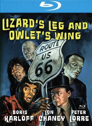 LIZARD’S LEG AND OWLET’S WING Blu-ray ROUTE 66 Halloween + LE VOILE Karloff NEUF ! - Photo 1 sur 2