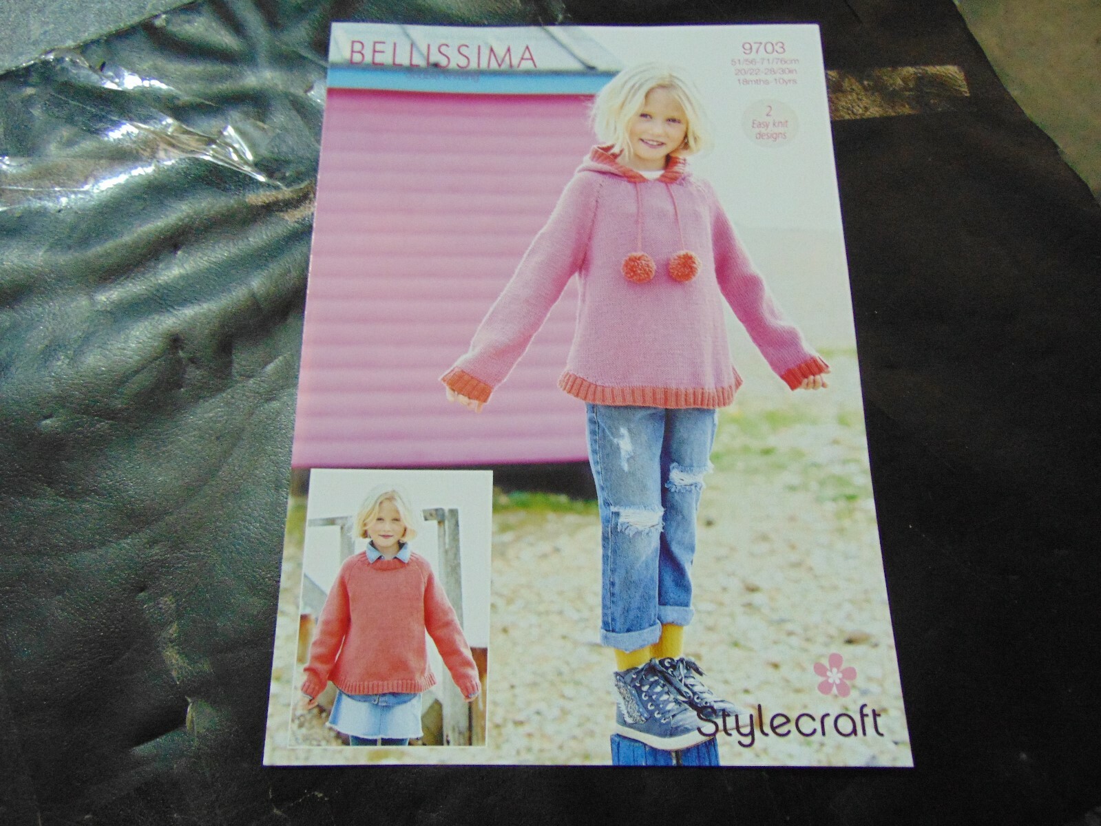 Stylecraft Double Knitting Pattern 9703 22 - 30 ins (2 Easy Designs) Sweaters