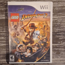 Lego Indiana Jones 2:  The Adventure Continues (Nintendo Wii, 2009) Complete