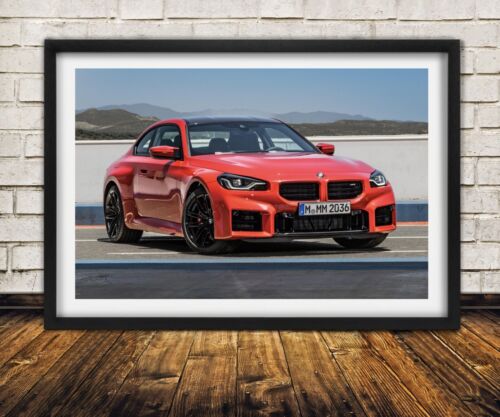 Styled BMW M2 - High Quality Premium Poster Print - Picture 1 of 7