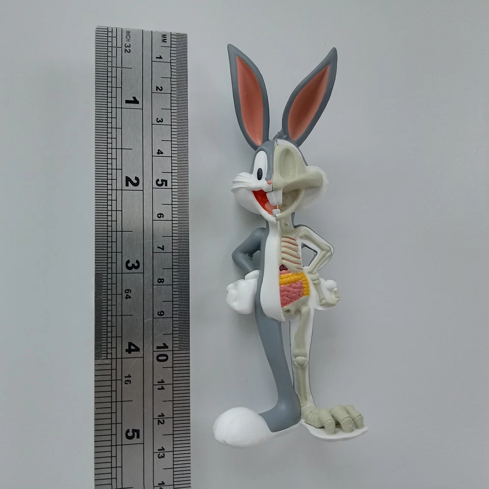 Mighty Jaxx Jason Freeny: Bugs Bunny XXRAY Dissected Vinyl Art Figure anatomical - Image 3 of 4