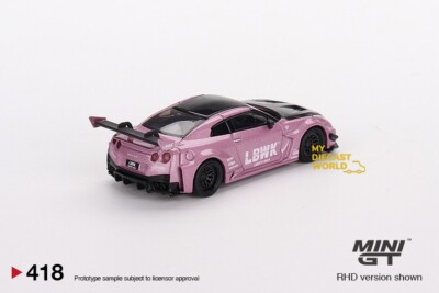 1/64 MINI GT # 418 LB-Silhouette Works GT Nissan 35GT-RR Passion