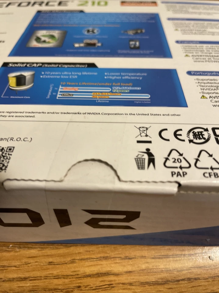 MSI NVIDIA GeForce 210 (N210-512D2) 512 MB DDR2 SDRAM PCI Express x16... - Image 4 of 4