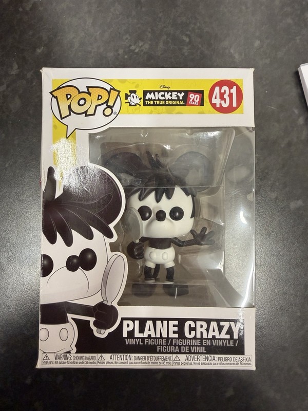 Funko Pop! Disney Mickey Mouse The True Original Plane Crazy #431 2018
