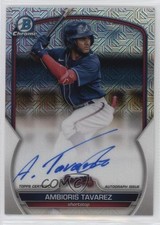 2023 Bowman Chrome Prospect Mega Box Auto Ambioris Tavarez #BMA-AT Auto 0b7v