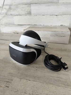 Tested Sony PlayStation 4 PS4 Virtual Reality VR Headset untested 