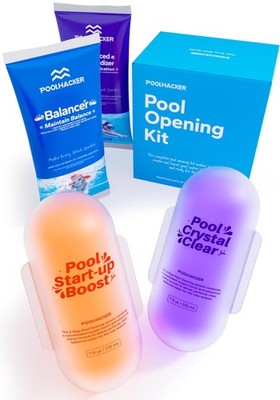 5 in 1 Pool Opening Kit - Pool Start Up Kit for Above Ground & Inground Pools...