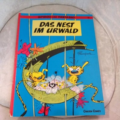 Carlsen Comics Verlag Spirou und Fantasio Comic Das Nest im Urwald Band 10