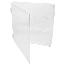 Puck Display Case: 3-Layer Clear Acrylic Ball Rack - Display Stand And Holder