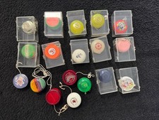 Lot of 16 Vintage Mixed YOYO s Duncan Imperial Butterfly Etc Yoyo