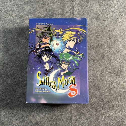 Vintage Sailor Moon S Complete Collection DVD Set Geneon Pioneer Uncut 2004 Japa - Picture 2 of 9