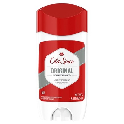 Old Spice High Endurance Anti-Perspirant & Deodorant Stick Original 3 Oz 3 Pack