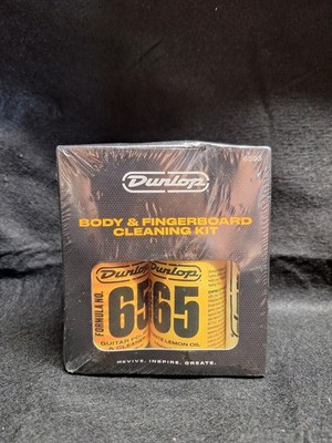 Dunlop 65 Body & Fingerboard Cleaning Kit 6503, Guitar, Sealed