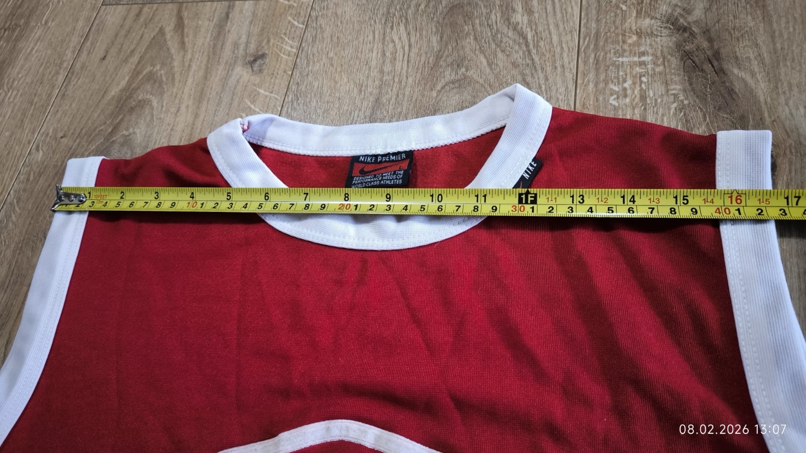 Vintage 90's Nike Premier Basketball Jersey Jordan Size L Rare  thumbnail 12