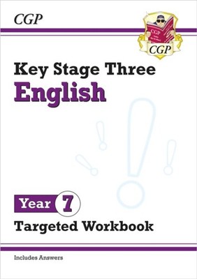 KS3 English Year 7 Targeted Workbook (with answers) by CGP Books PAPERBACK