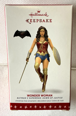 Hallmark Keepsake Batman V. Superman Dawn of Justice Wonder Woman Ornament