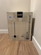  250 OBO, NEW IN BOX: Wabi UVC LED Sanitizer and Dryer Ultra White Blanc