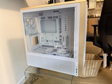 Lian Li LANCOOL 217, White, Mid Tower, Tempered Glass, USB-C, 5x PWM Airflow Fan