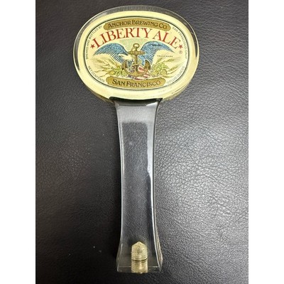 Anchor Brewing Co Liberty Ale Beer Tap Handle San Francisco Clear Acrylic 8''