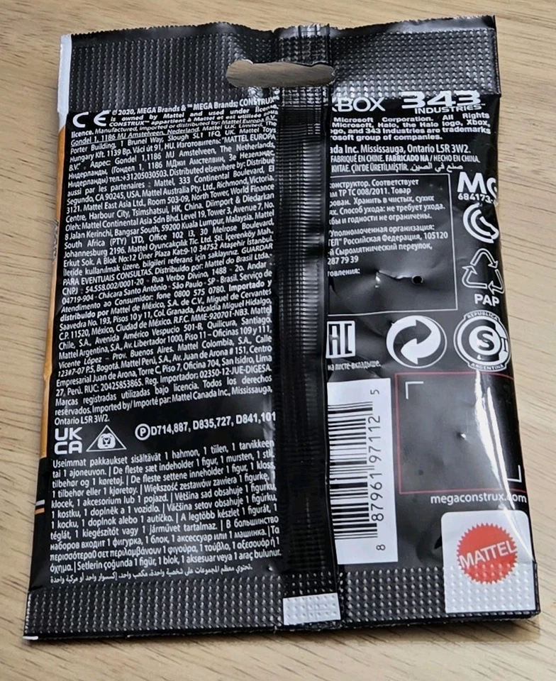 Mega Construx HALO Infinite 3 ~ Lot of (16) Blind Bags NEW SEALED - Image 3 of 3