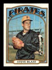 1972 Topps #320 Steve Blass   EX/EX+ X3703174