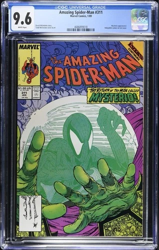 Amazing Spider-Man 311 CGC 9.6 WP - Todd McFarlane - 1989 Marvel Comics