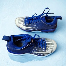 Nike Force Zoom Trout 2 Pro Youth Cleats Size 6Y Blue White Baseball 807132-410