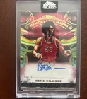 Topps 2024-25 Inception Artis Gilmore Memory Lane Marks Red Auto /75 MLM-AG