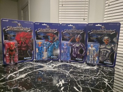 Super7 SilverHawks ReAction Lot Of 4 Full Set  Brand New **FREE SHIPPING**