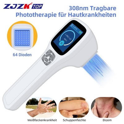 308nm Excimer System UVB Lampe mit MED Modus für Hauttherapie zu Hause