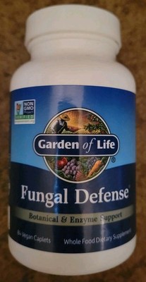 Garden of Life Fungal Defense 84 Veggie Caplets Exp.6/26 & 12/26 Low Price 