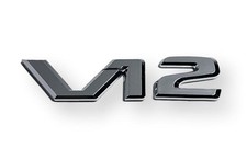MERCEDES SLK CL W140 W221 Heckklappenemblem V12 ORIGINAL MERCEDES SLK CL W140 W221 Heckklappenemblem V12 ORIGINAL