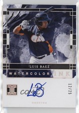 2024 Impeccable Watercolor Signatures Holo Silver 12/25 Luis Baez Auto 1cc7