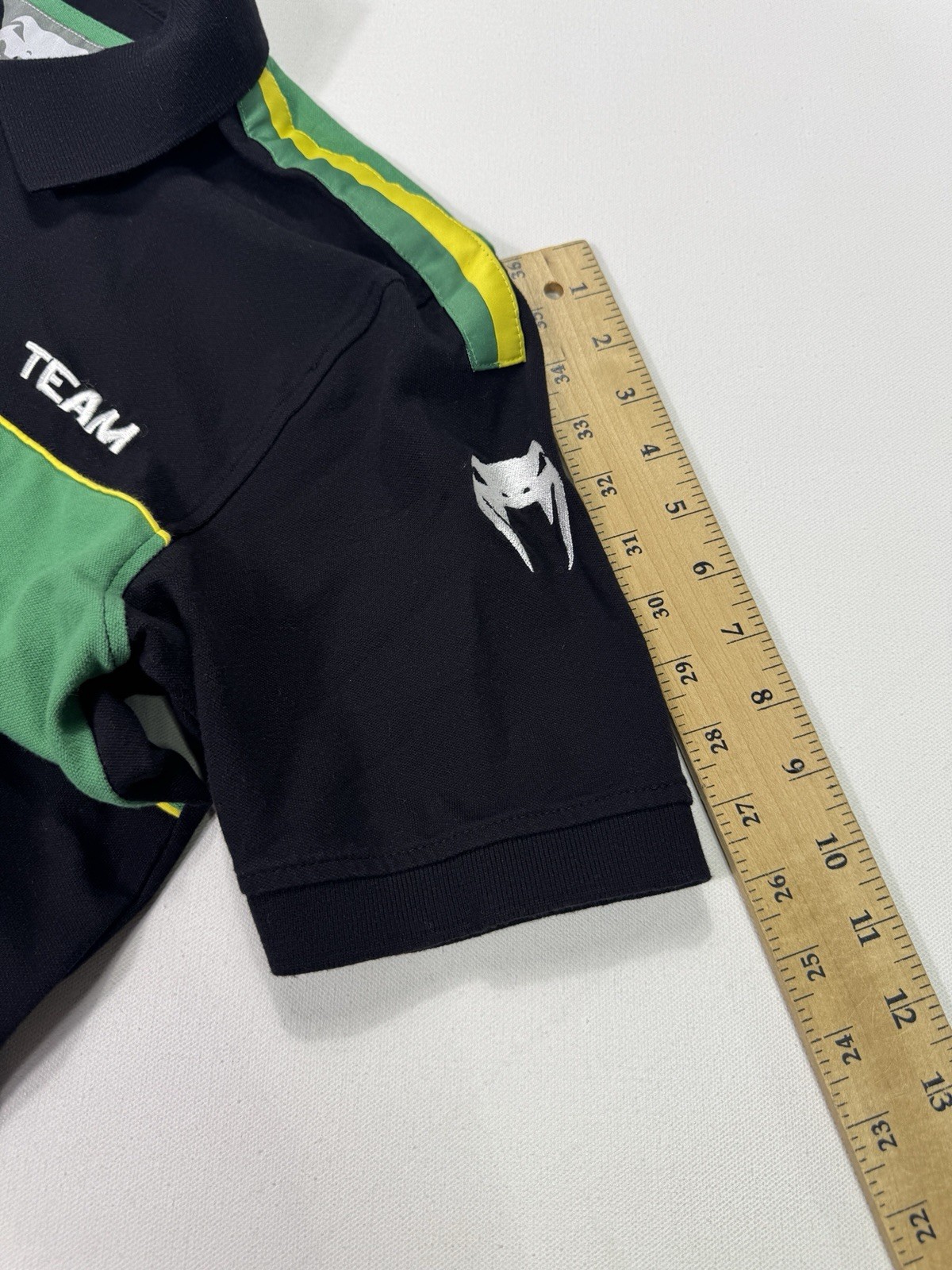 Venum Fighter Series Brazilian Design Mens 2XL Short Sleeve Polo Shirt 2 Sided