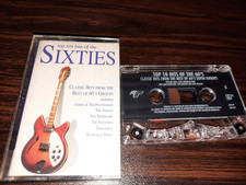 VARIOUS ARTISTS - TOP TEN HITS OF THE SIXTIES - CASSETTE TAPE ALBUM 1997 1960S