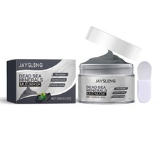 Dead Sea Mud Mask, Clay Face Mask for Oily Skin - Pore Cleansing, Brightening