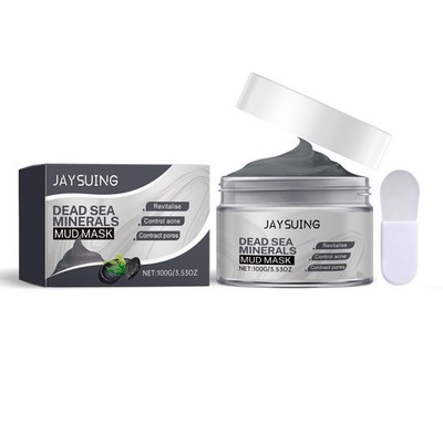 Dead Sea Mud Mask, Clay Face Mask for Oily Skin - Pore Cleansing, Brightening