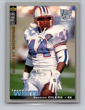 Lorenzo White 1995 Collector's Choice Player's Club #114 Cleveland Browns
