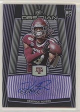 2020 Obsidian Draft Picks Electric Etch Purple 6/49 Kendrick Rogers #81 Auto 0c2
