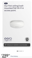 New Factory Sealed eero PoE 6 1.6 Gbps Wi-Fi Hotspot Modem