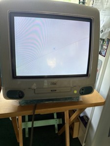 Apple iMac G3 Teal vintage Apple All In One Computer.