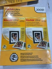 Kodak Ultra Premium Photo Paper 200 Sheets High Gloss 8.5x11 NIB Inkjet