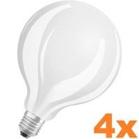 4 X Leistungsstarke Osram E27 Star Globe 95 Led Lampe Matt 11W Wie 100W Warmweiß