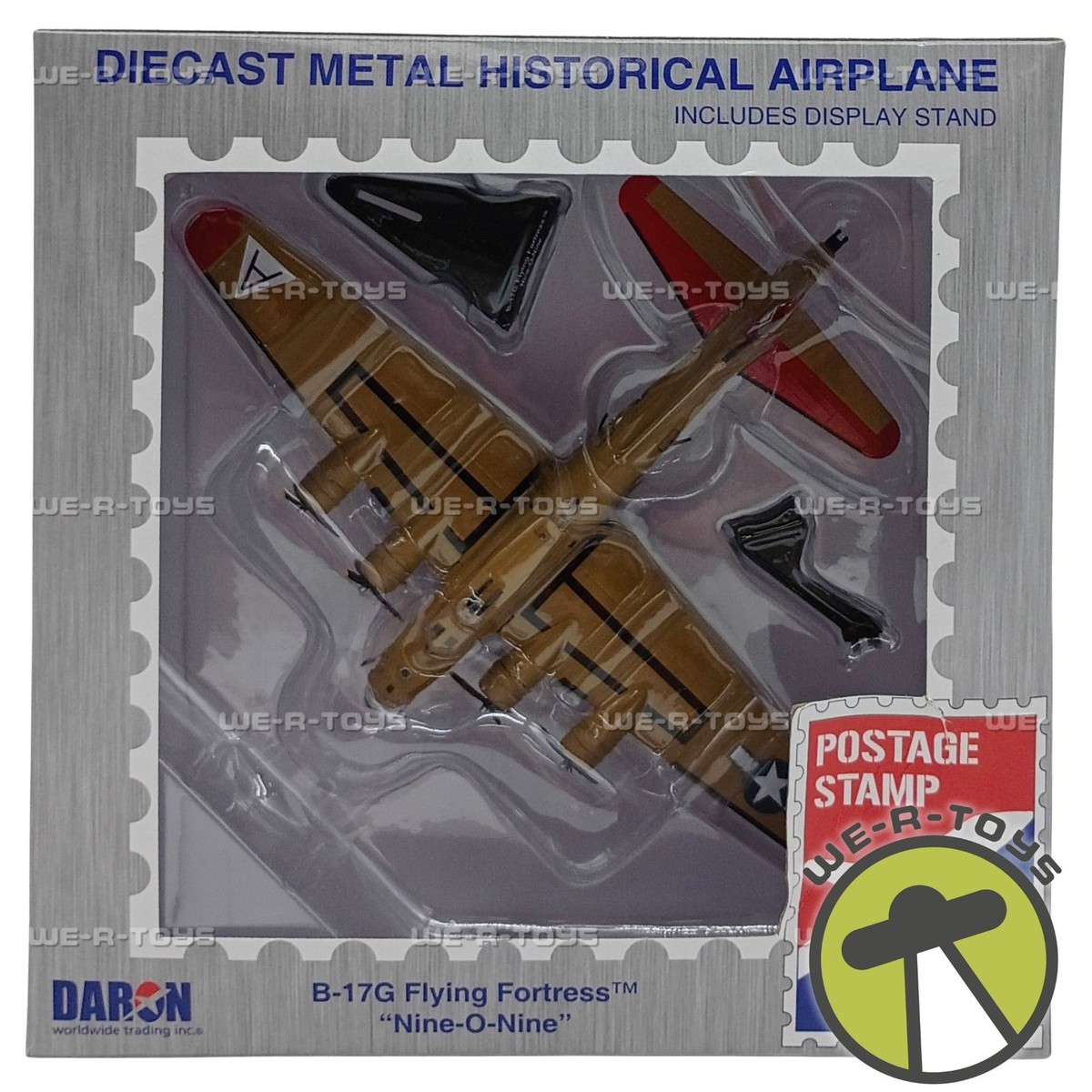 Daron Postage Stamp Collection B-17G Flying Fortress NineONine