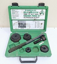 Slug Buster 7238SB Knockout Punch Set with Wrench Driver Greenlee Conduit